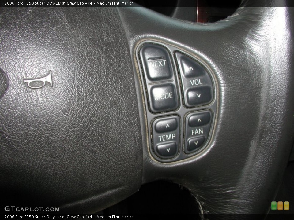 Medium Flint Interior Controls for the 2006 Ford F350 Super Duty Lariat Crew Cab 4x4 #69753595