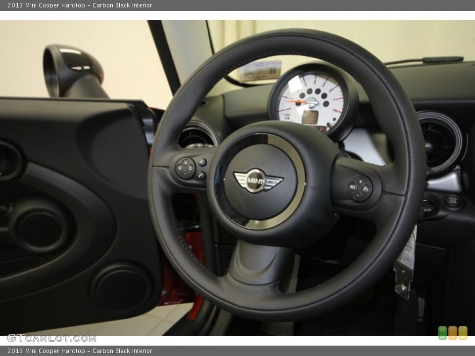 Carbon Black Interior Steering Wheel for the 2013 Mini Cooper Hardtop #69754462