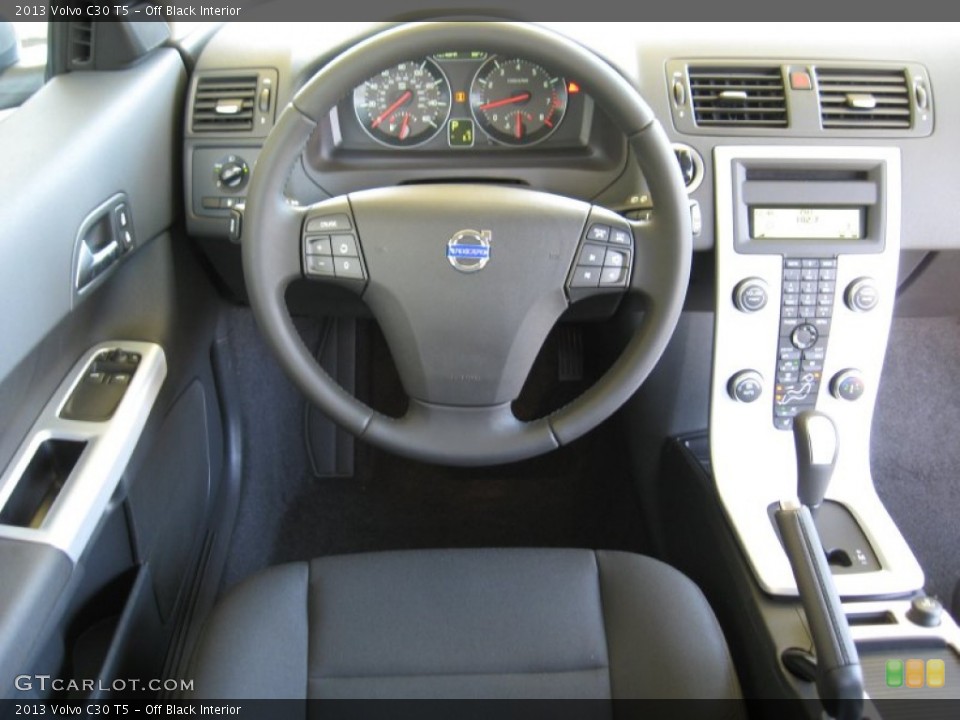 Off Black Interior Dashboard for the 2013 Volvo C30 T5 #69754568