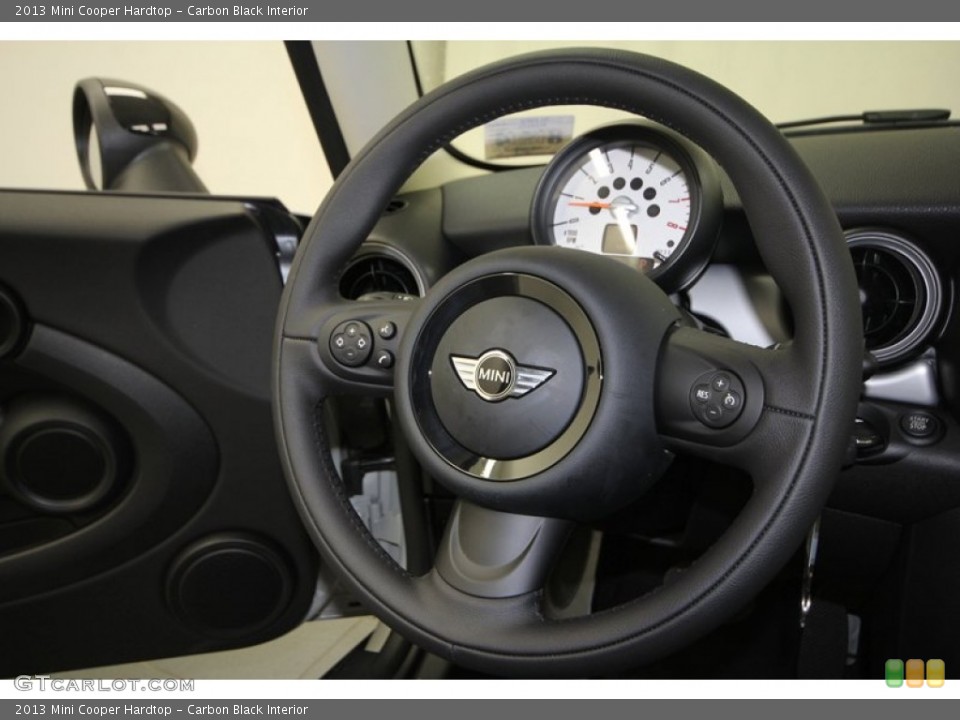 Carbon Black Interior Steering Wheel for the 2013 Mini Cooper Hardtop #69754879