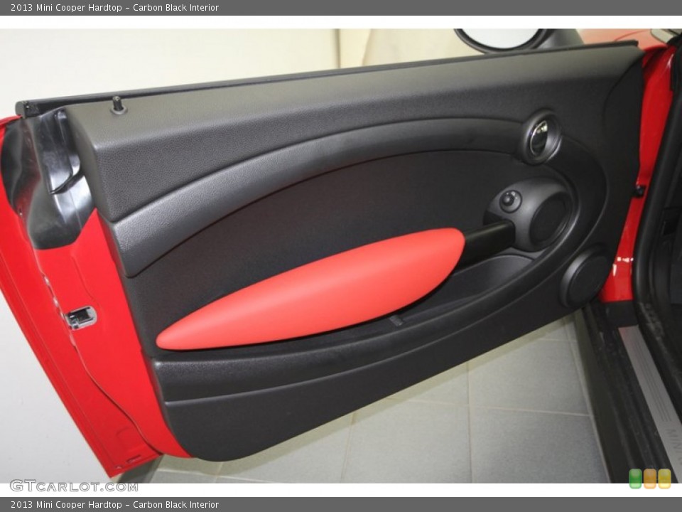 Carbon Black Interior Door Panel for the 2013 Mini Cooper Hardtop #69755005