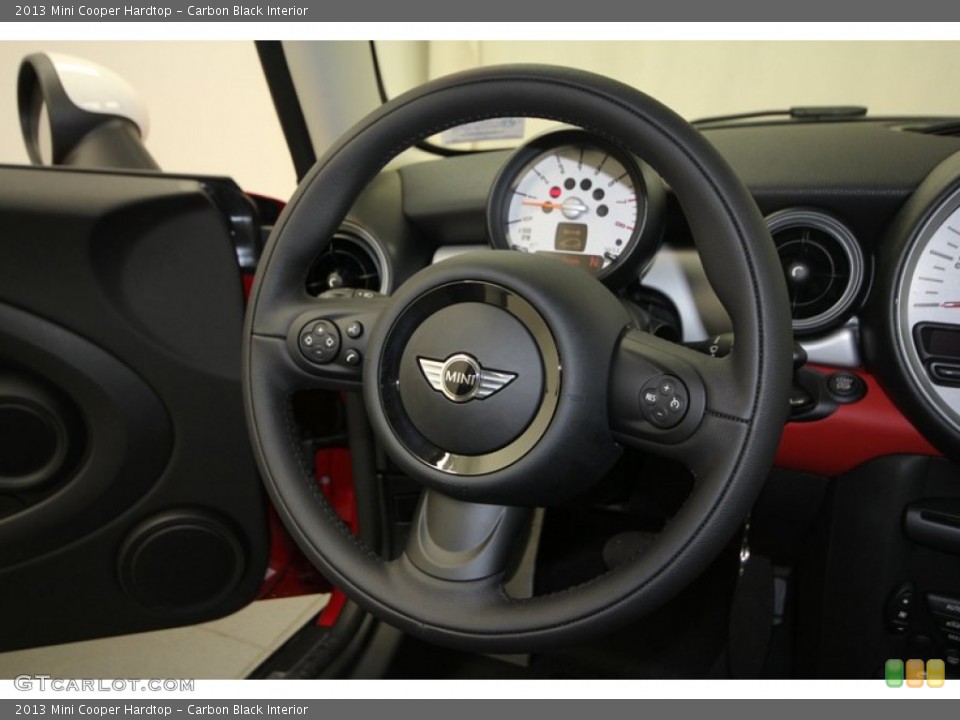 Carbon Black Interior Steering Wheel for the 2013 Mini Cooper Hardtop #69755071