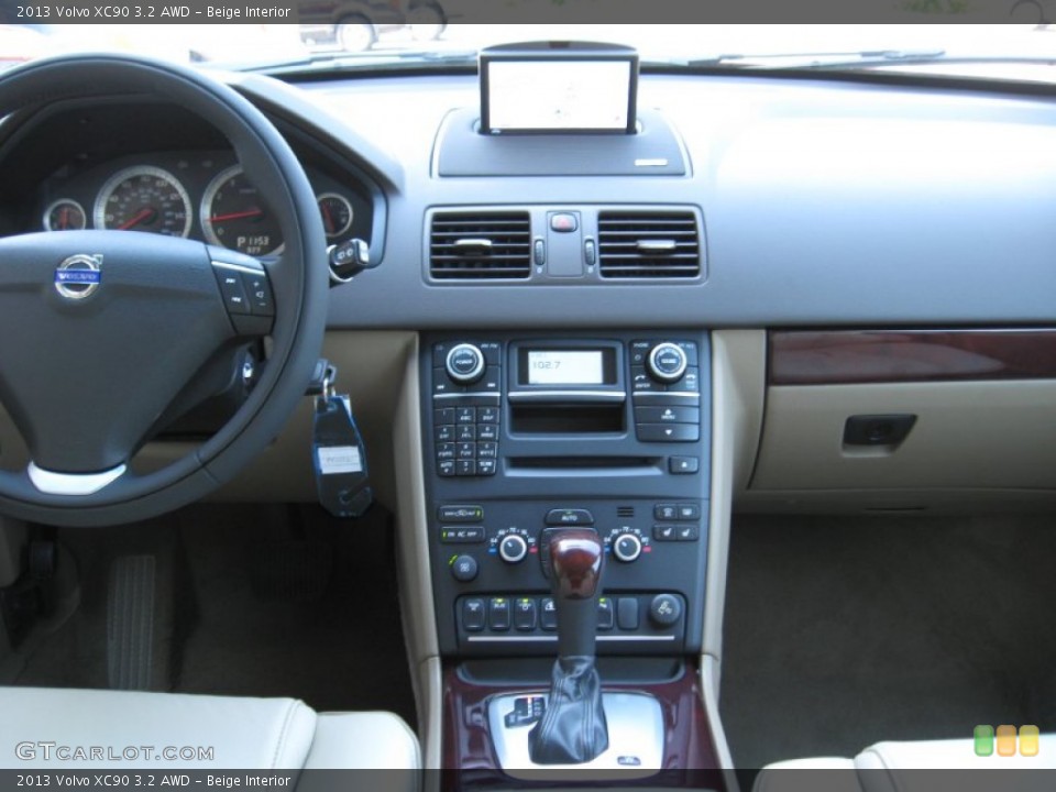 Beige Interior Dashboard for the 2013 Volvo XC90 3.2 AWD #69755110