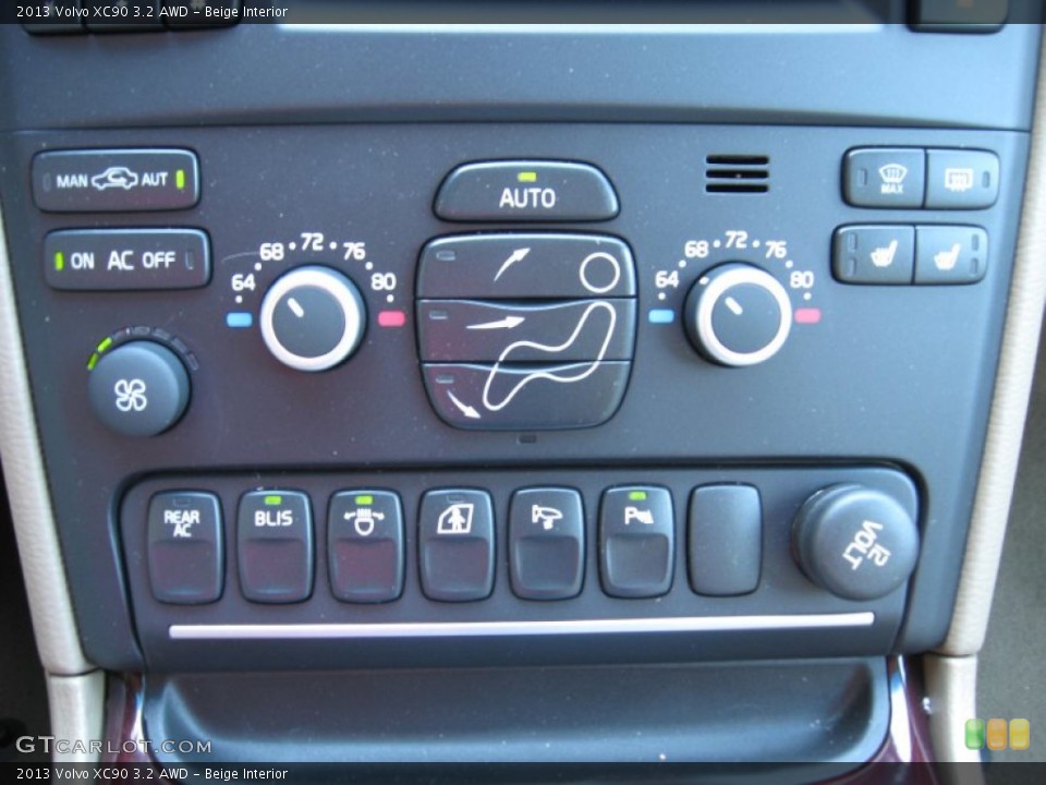 Beige Interior Controls for the 2013 Volvo XC90 3.2 AWD #69755140