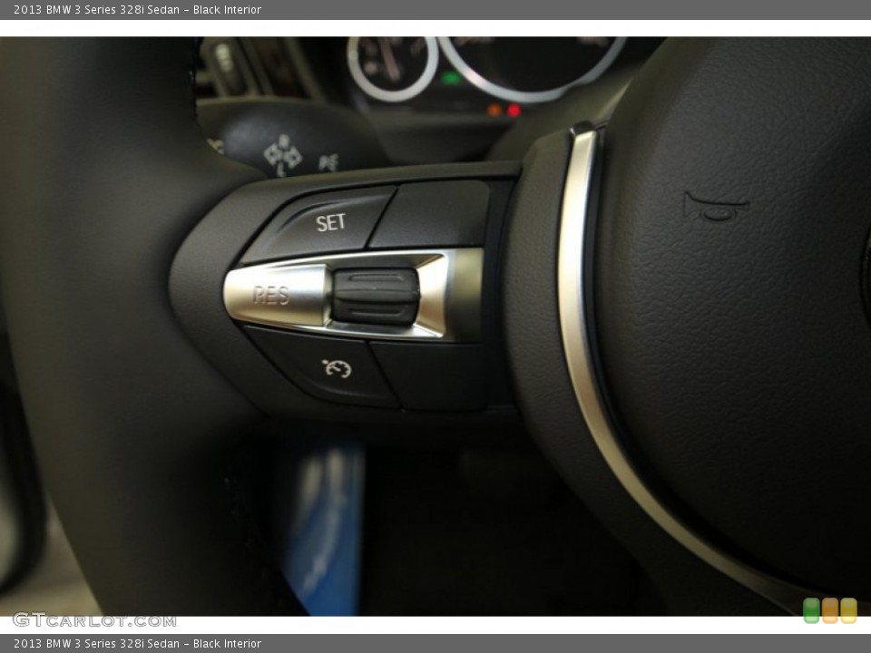 Black Interior Controls for the 2013 BMW 3 Series 328i Sedan #69755707