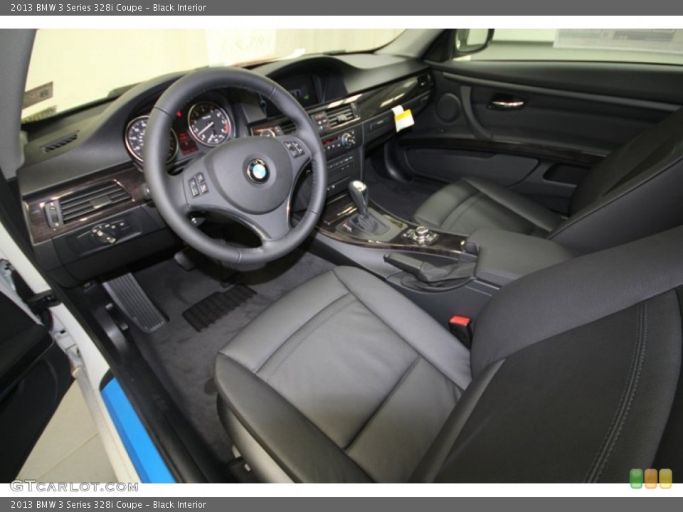 Black Interior Prime Interior for the 2013 BMW 3 Series 328i Coupe #69756055