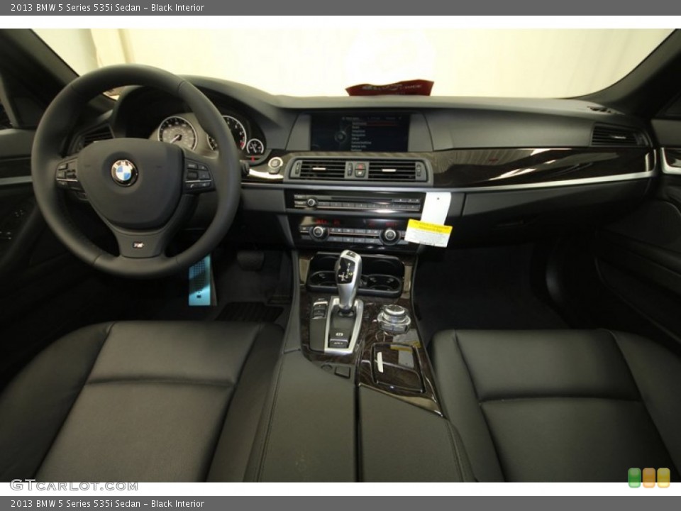 Black Interior Dashboard for the 2013 BMW 5 Series 535i Sedan #69756715