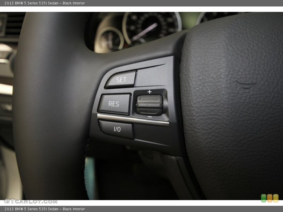 Black Interior Controls for the 2013 BMW 5 Series 535i Sedan #69756889