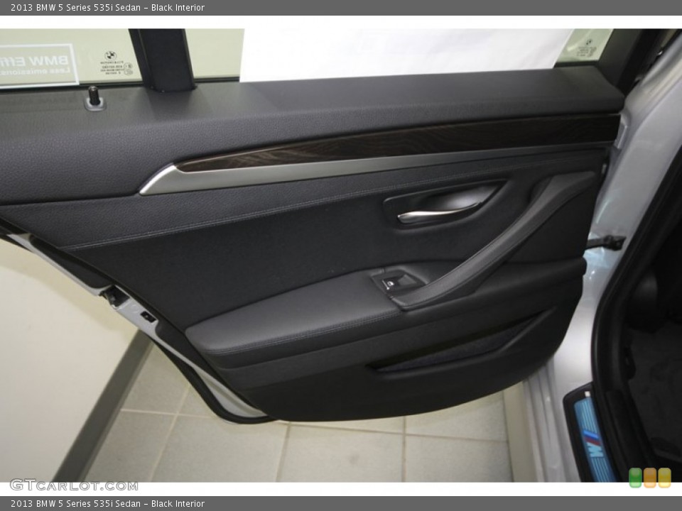 Black Interior Door Panel for the 2013 BMW 5 Series 535i Sedan #69756907
