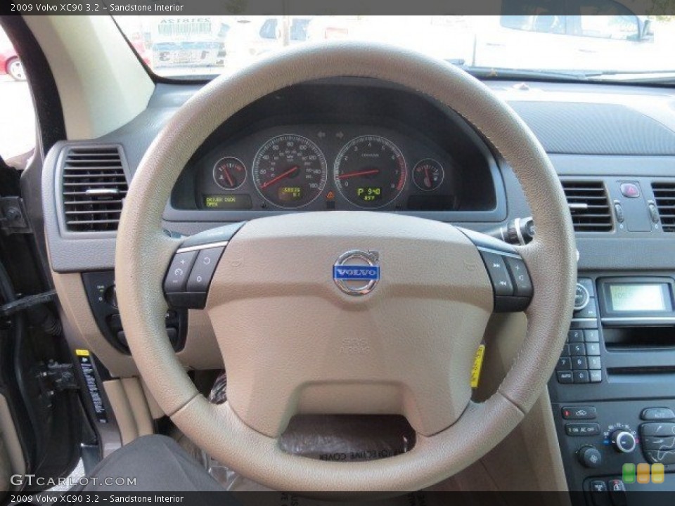 Sandstone Interior Steering Wheel for the 2009 Volvo XC90 3.2 #69757858