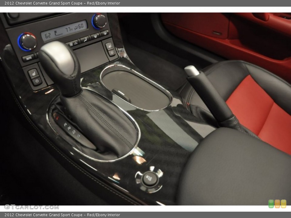 Red/Ebony Interior Transmission for the 2012 Chevrolet Corvette Grand Sport Coupe #69759271