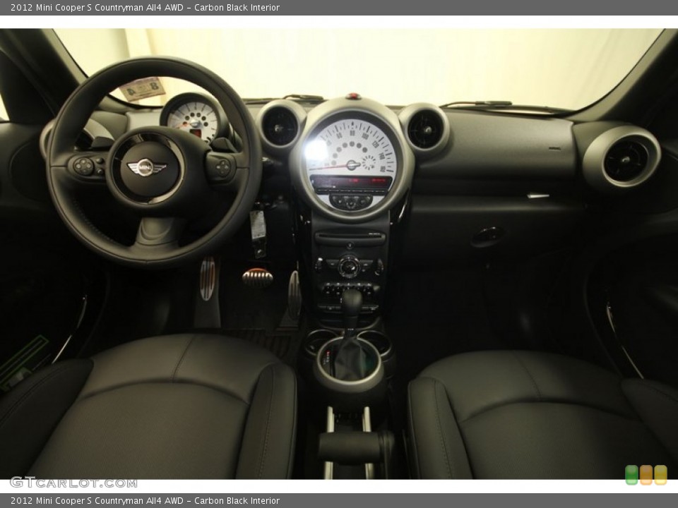 Carbon Black Interior Dashboard for the 2012 Mini Cooper S Countryman All4 AWD #69759412