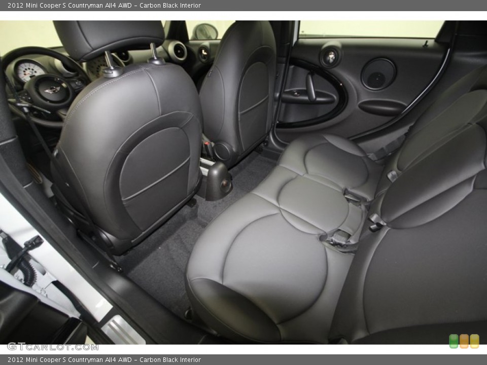 Carbon Black Interior Photo for the 2012 Mini Cooper S Countryman All4 AWD #69759589