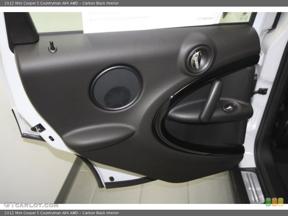 Carbon Black Interior Door Panel for the 2012 Mini Cooper S Countryman All4 AWD #69759598