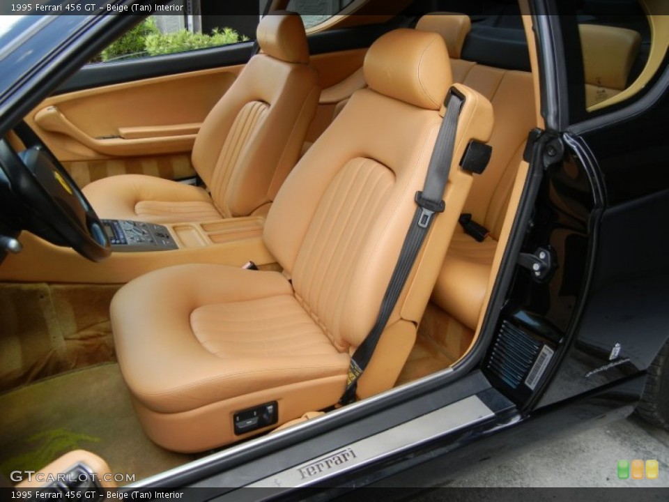 Beige (Tan) Interior Front Seat for the 1995 Ferrari 456 GT #69760195