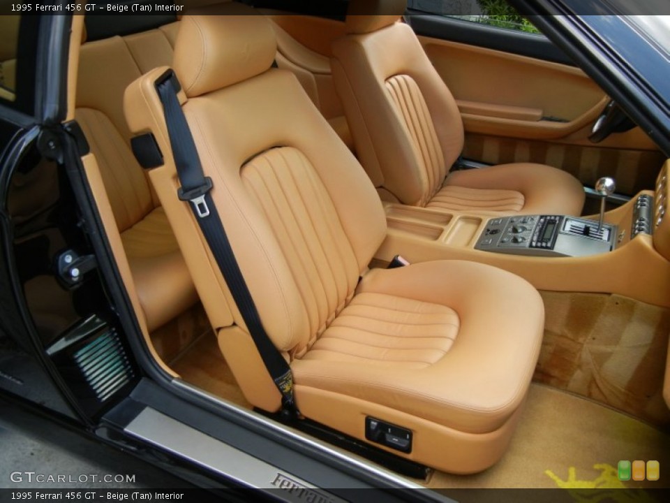 Beige (Tan) Interior Front Seat for the 1995 Ferrari 456 GT #69760222