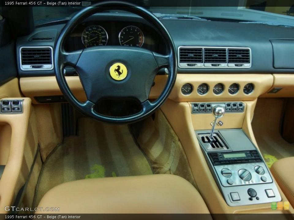 Beige (Tan) Interior Dashboard for the 1995 Ferrari 456 GT #69760240