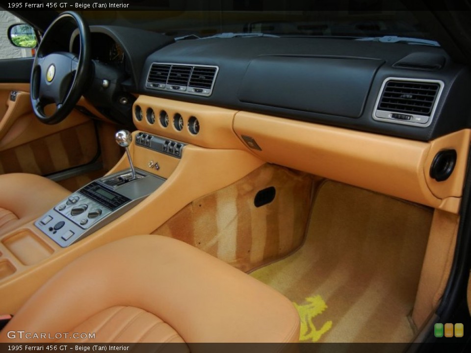Beige (Tan) Interior Dashboard for the 1995 Ferrari 456 GT #69760267