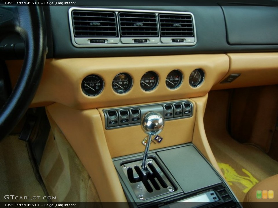 Beige (Tan) Interior Controls for the 1995 Ferrari 456 GT #69760303