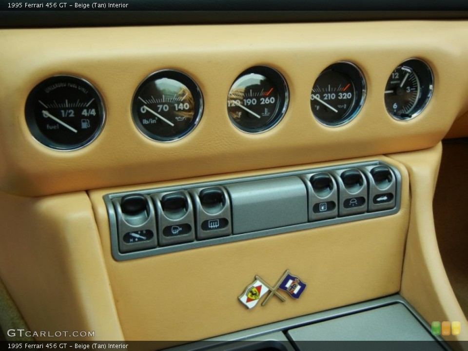 Beige (Tan) Interior Gauges for the 1995 Ferrari 456 GT #69760312