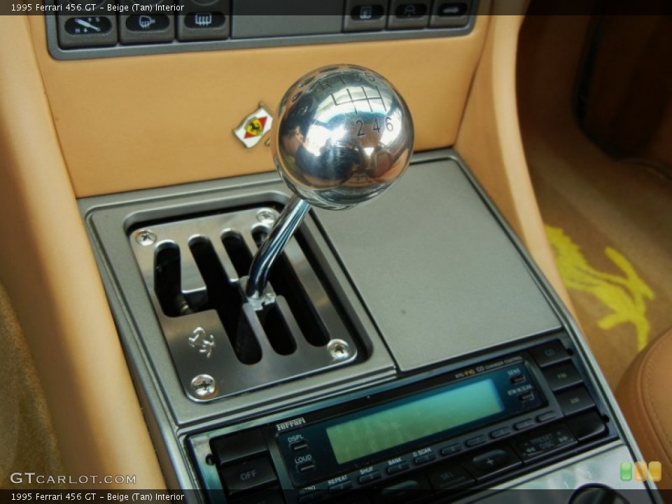 Beige (Tan) Interior Transmission for the 1995 Ferrari 456 GT #69760321