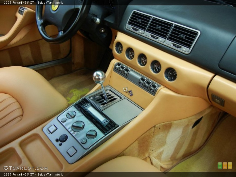 Beige (Tan) Interior Controls for the 1995 Ferrari 456 GT #69760341