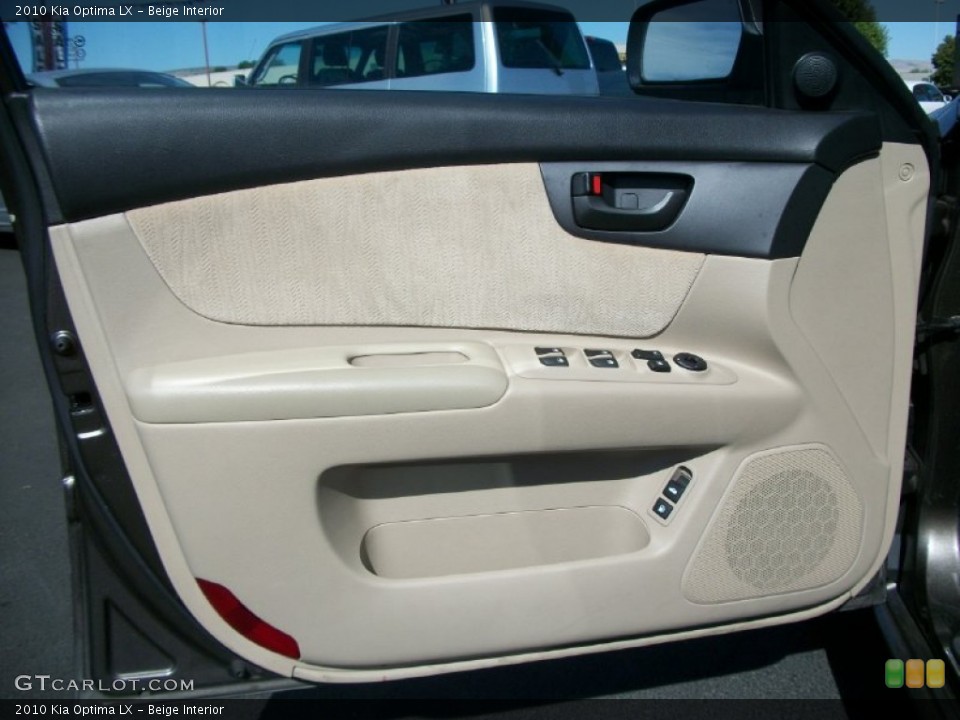 Beige Interior Door Panel for the 2010 Kia Optima LX #69760997
