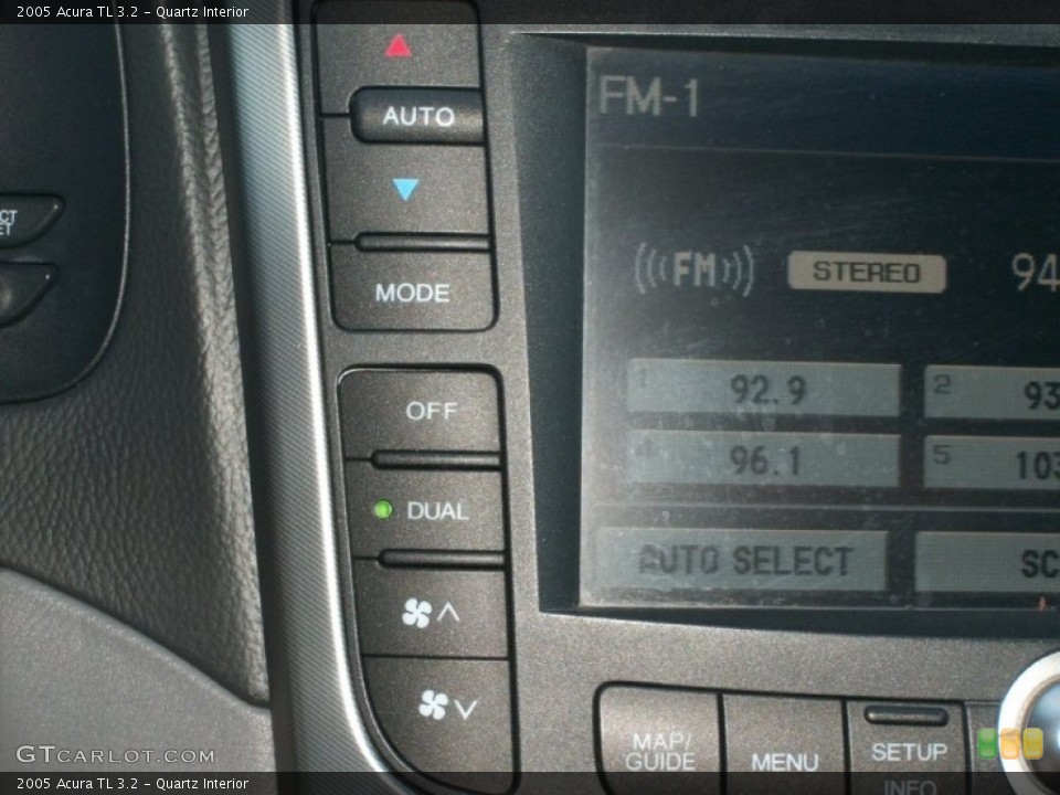 Quartz Interior Controls for the 2005 Acura TL 3.2 #69761272