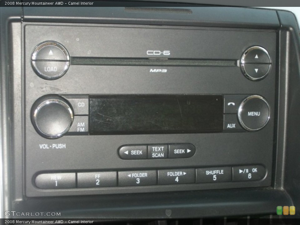 Camel Interior Audio System for the 2008 Mercury Mountaineer AWD #69761623