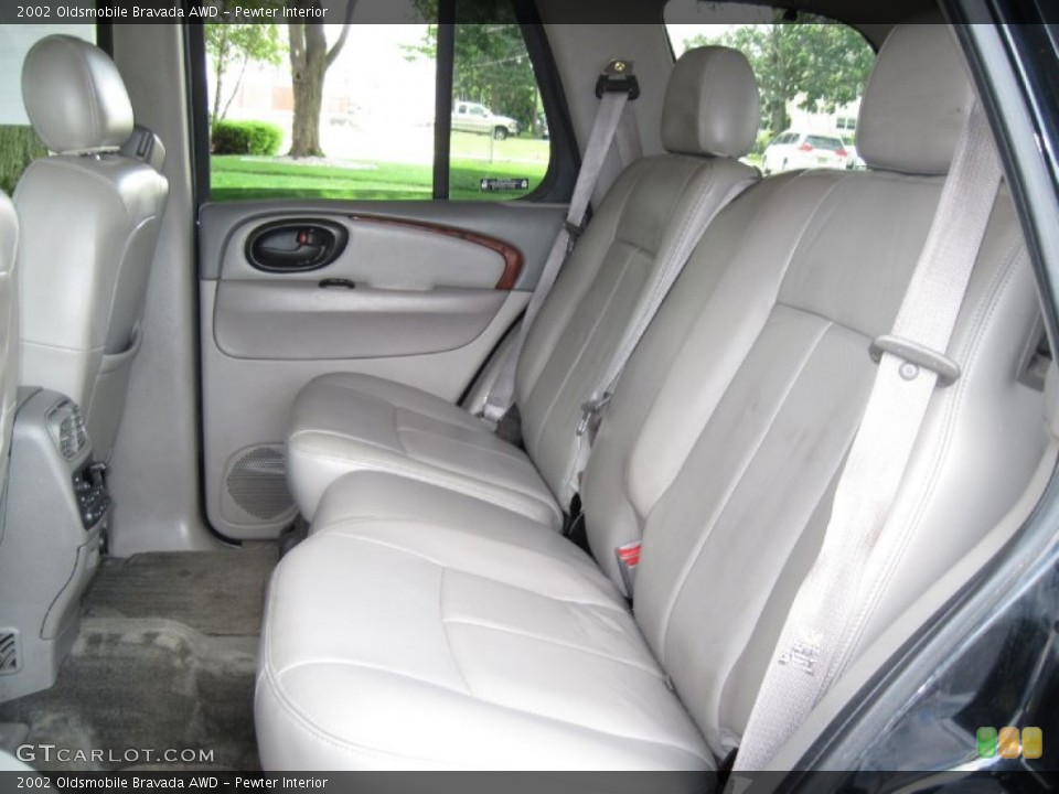 Pewter Interior Rear Seat for the 2002 Oldsmobile Bravada AWD #69763519