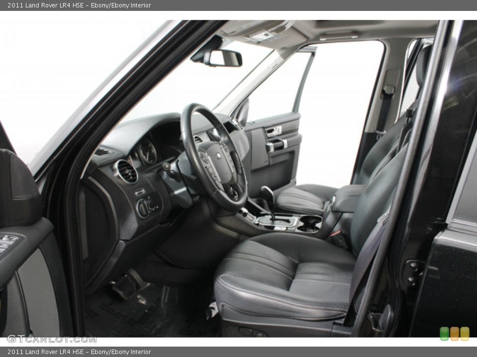 Ebony/Ebony Interior Photo for the 2011 Land Rover LR4 HSE #69771349
