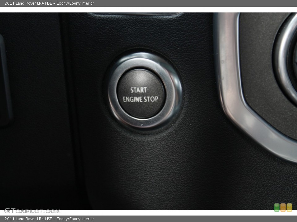 Ebony/Ebony Interior Controls for the 2011 Land Rover LR4 HSE #69771376