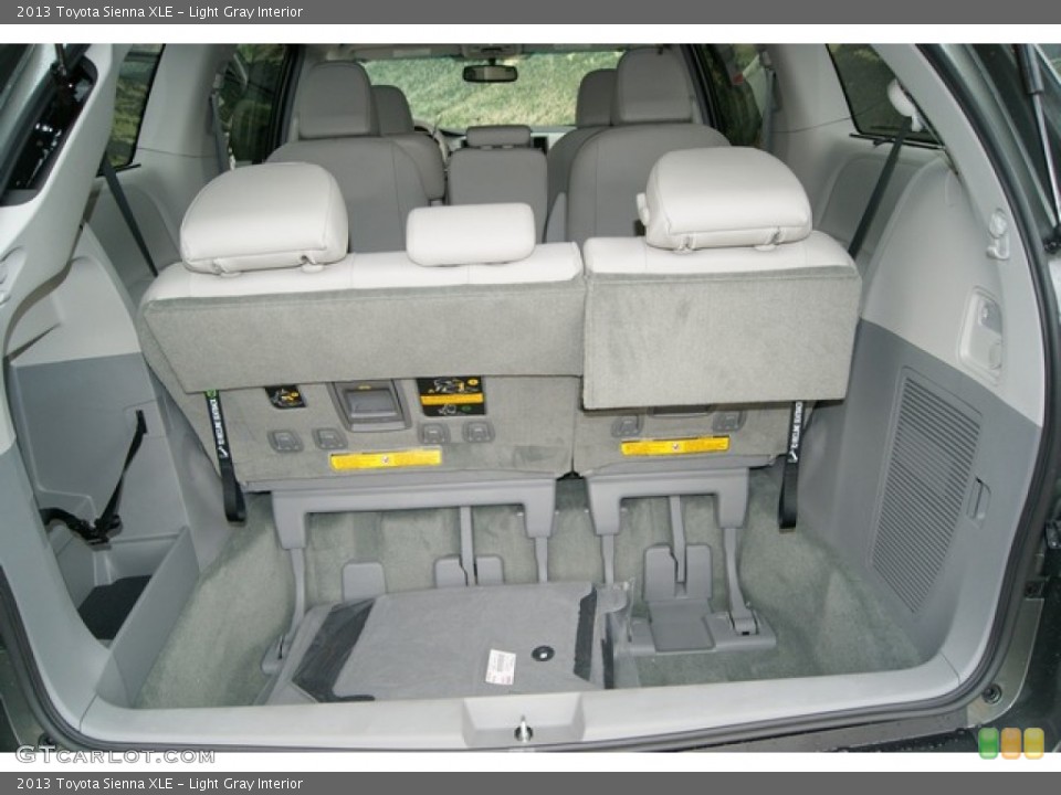 Light Gray Interior Trunk for the 2013 Toyota Sienna XLE #69771577