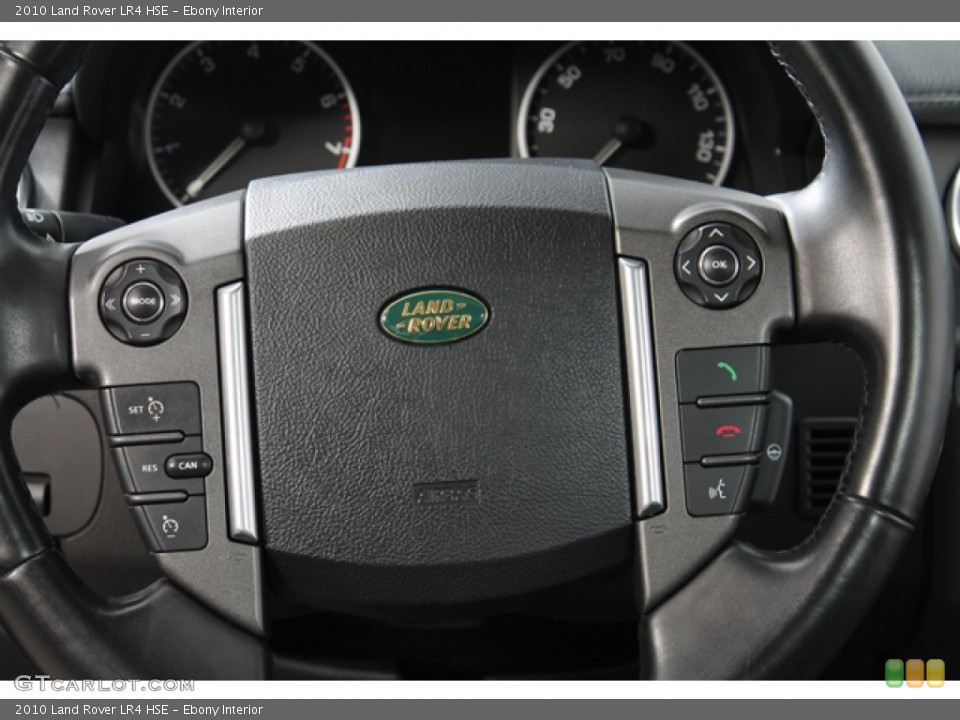 Ebony Interior Controls for the 2010 Land Rover LR4 HSE #69771844