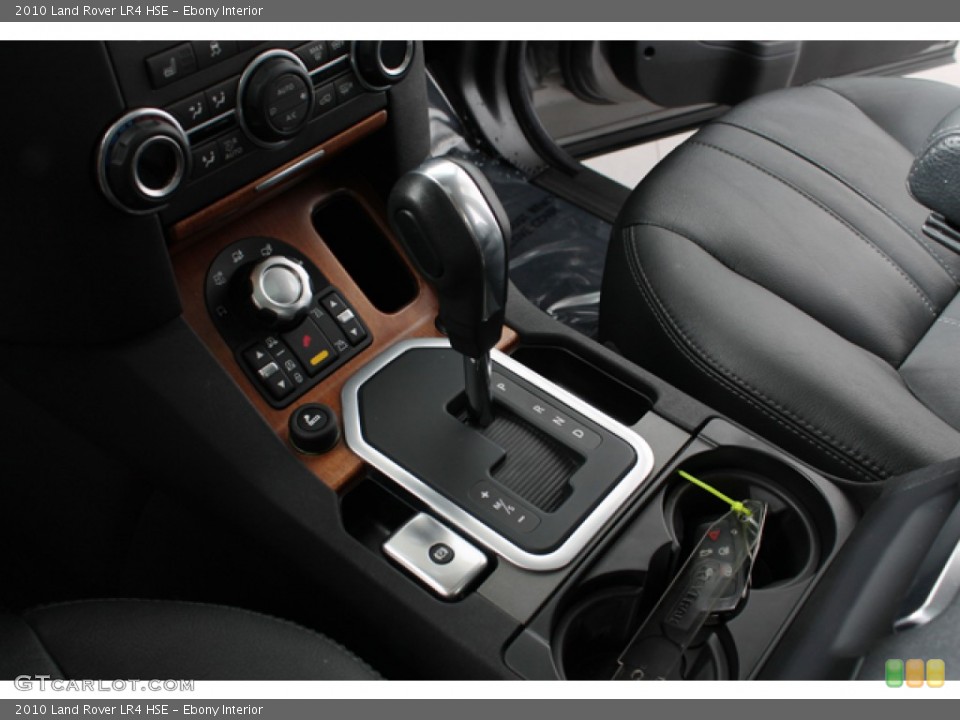 Ebony Interior Transmission for the 2010 Land Rover LR4 HSE #69771880
