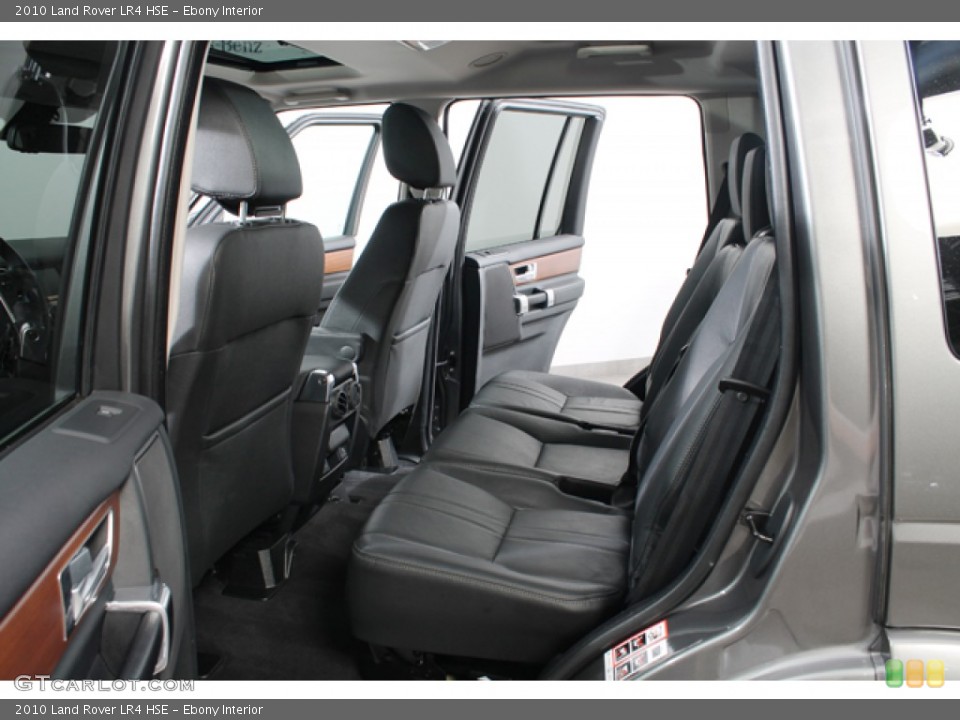 Ebony 2010 Land Rover LR4 Interiors