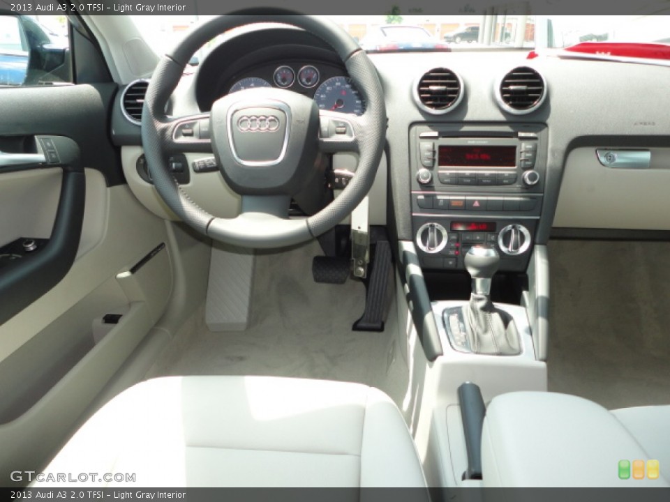 Light Gray Interior Dashboard for the 2013 Audi A3 2.0 TFSI #69772210