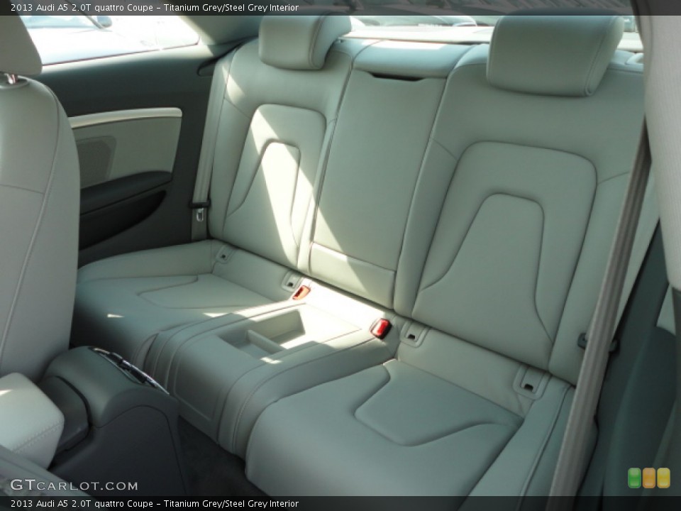 Titanium Grey/Steel Grey Interior Rear Seat for the 2013 Audi A5 2.0T quattro Coupe #69772471