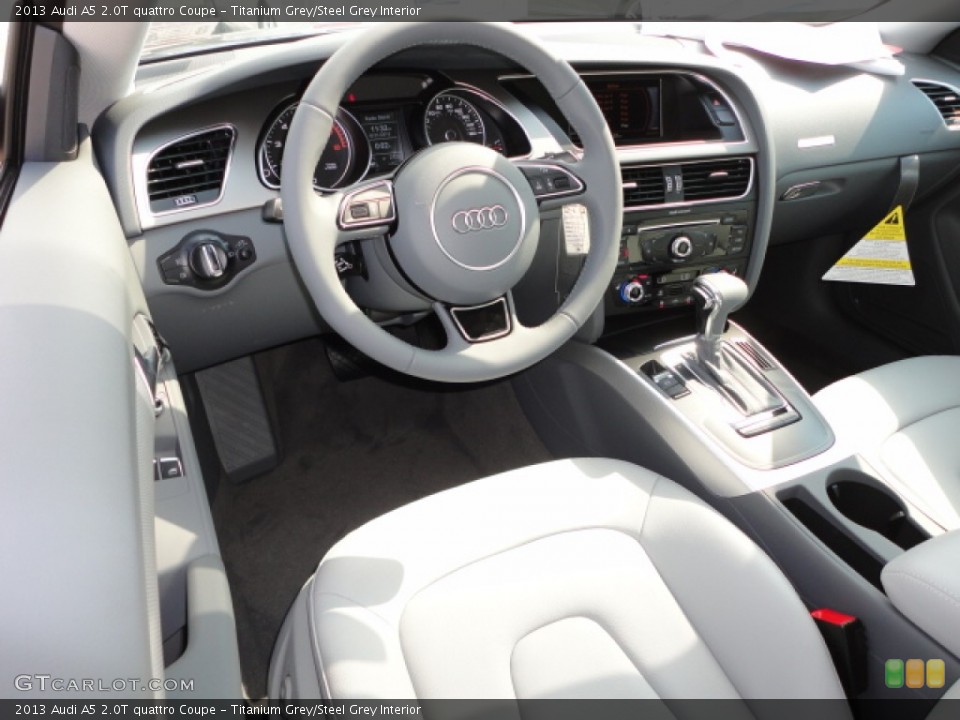 Titanium Grey/Steel Grey Interior Prime Interior for the 2013 Audi A5 2.0T quattro Coupe #69772480
