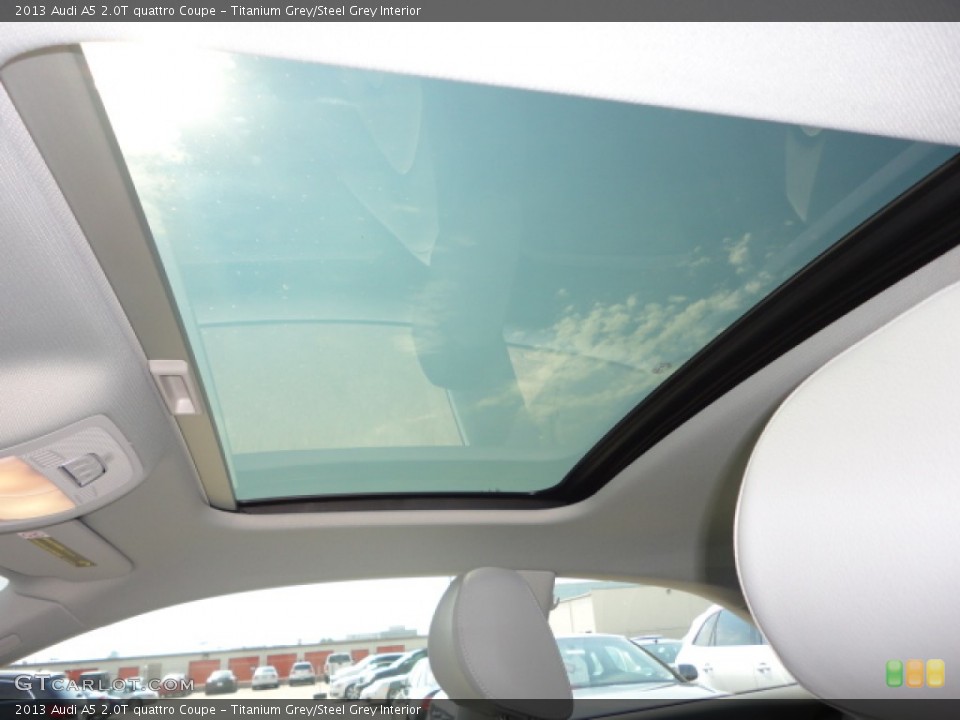 Titanium Grey/Steel Grey Interior Sunroof for the 2013 Audi A5 2.0T quattro Coupe #69772489