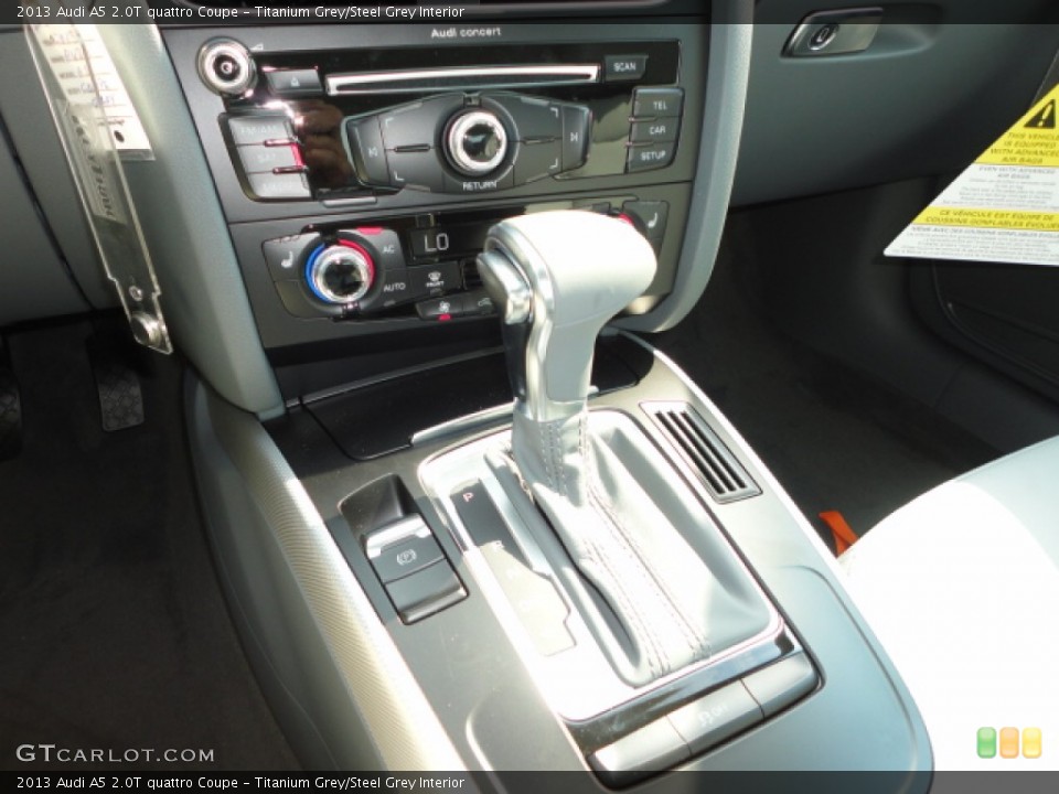 Titanium Grey/Steel Grey Interior Transmission for the 2013 Audi A5 2.0T quattro Coupe #69772498