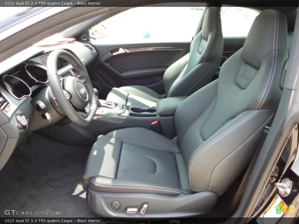 Black Interior Photo for the 2013 Audi S5 3.0 TFSI quattro Coupe #69772552