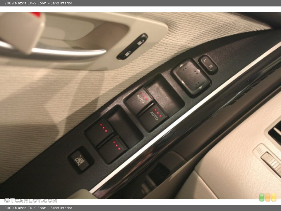 Sand Interior Controls for the 2009 Mazda CX-9 Sport #69773533