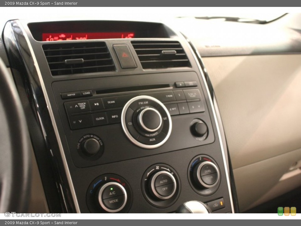 Sand Interior Controls for the 2009 Mazda CX-9 Sport #69773566
