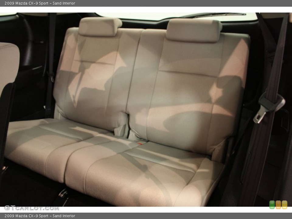 Sand Interior Rear Seat for the 2009 Mazda CX-9 Sport #69773632