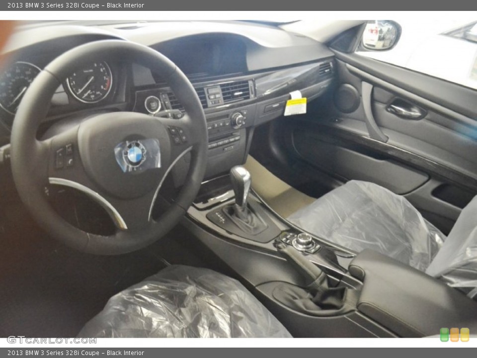 Black Interior Prime Interior for the 2013 BMW 3 Series 328i Coupe #69773818