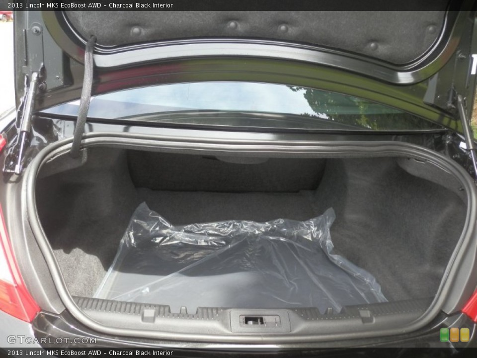 Charcoal Black Interior Trunk for the 2013 Lincoln MKS EcoBoost AWD #69777493