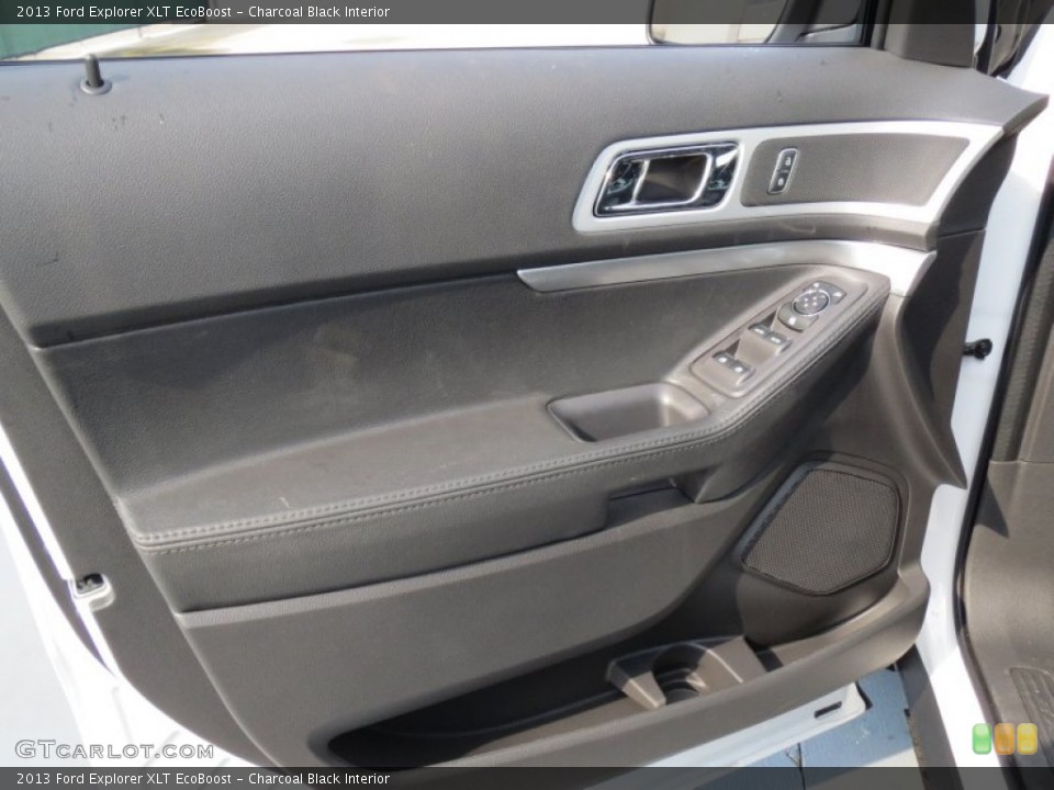 Charcoal Black Interior Door Panel for the 2013 Ford Explorer XLT EcoBoost #69778354