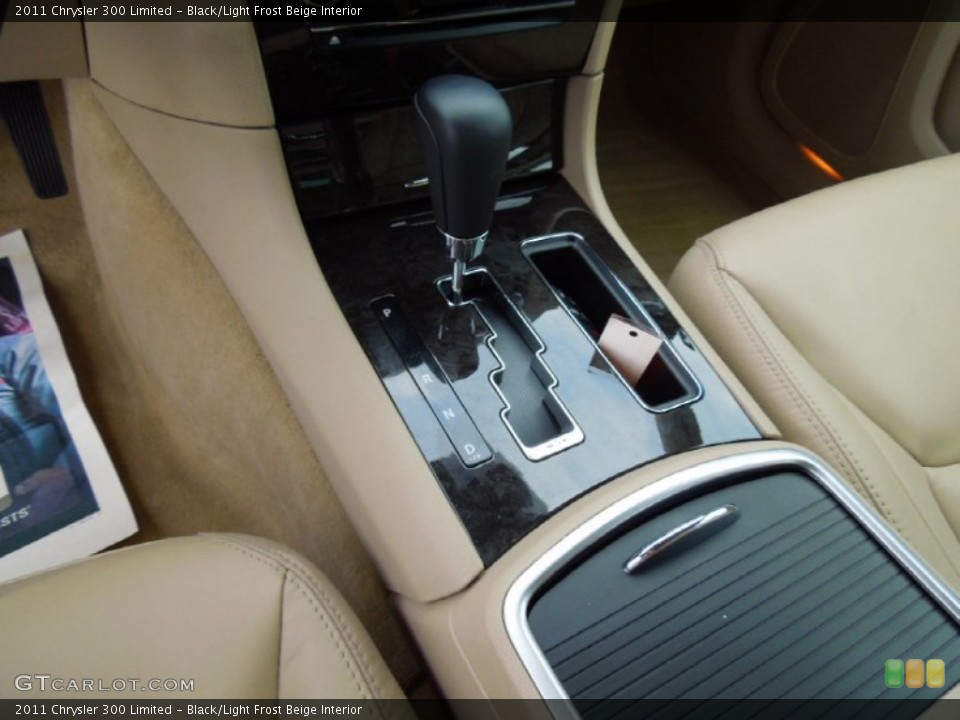 Black/Light Frost Beige Interior Transmission for the 2011 Chrysler 300 Limited #69779188
