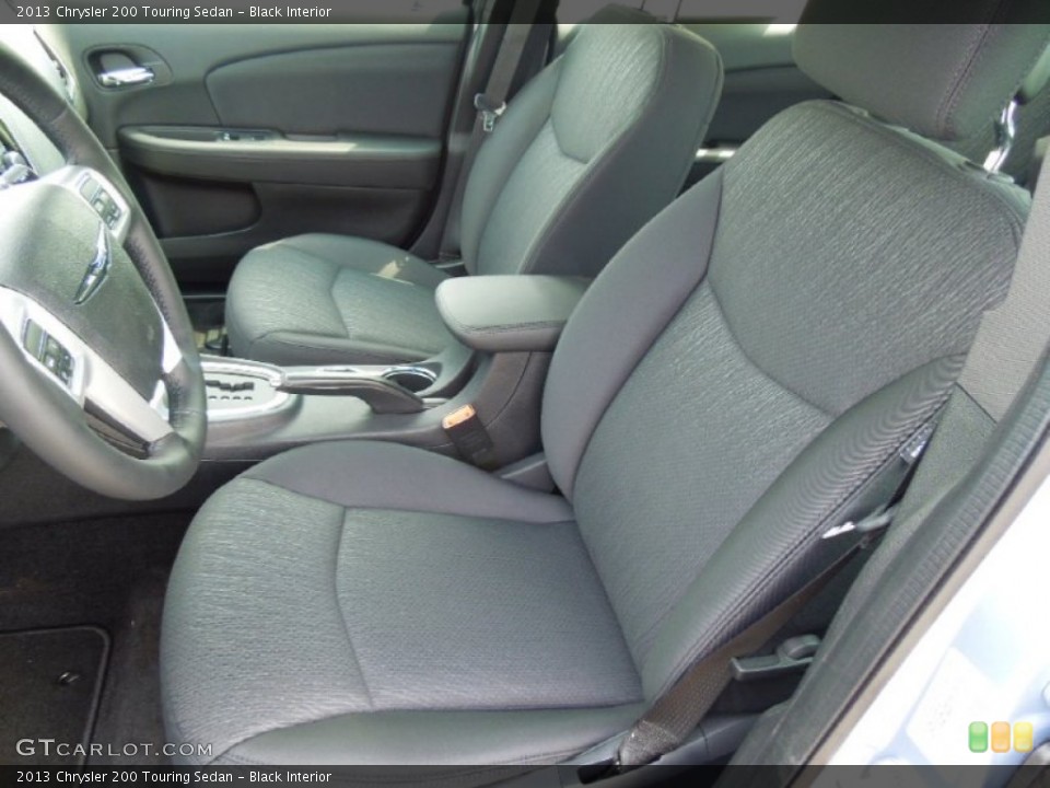 Black Interior Photo for the 2013 Chrysler 200 Touring Sedan #69780130